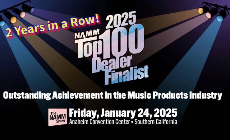 Top 100 Music Stores in North America!